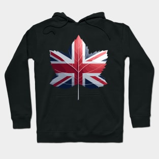 United Kingdom Flag Leaf Hoodie